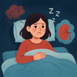 寝つけないのは気の問題!?気逆タイプの整え方